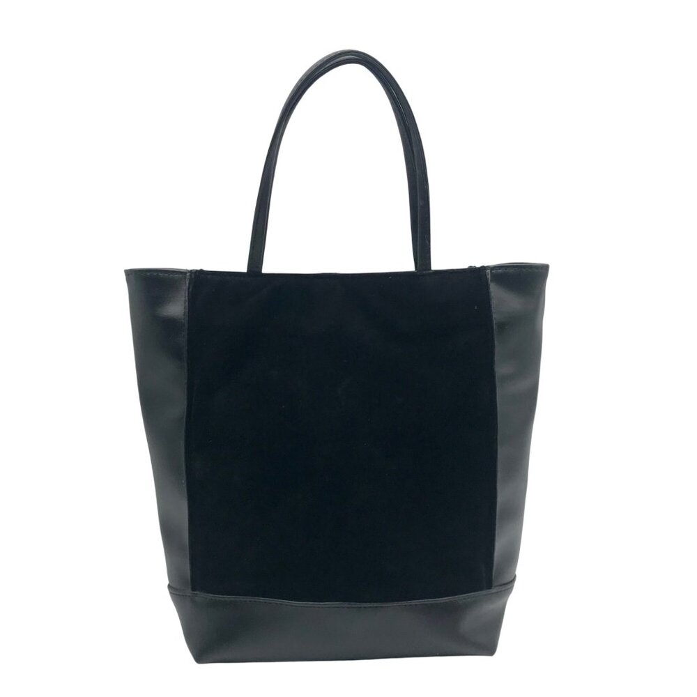 Unbranded Black Velvet Tote Bag